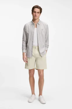 Shorts mit Bundfalten und Komfortbund