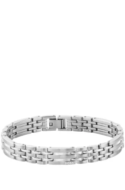 Silberfarbenes Armband mit Gliederkette