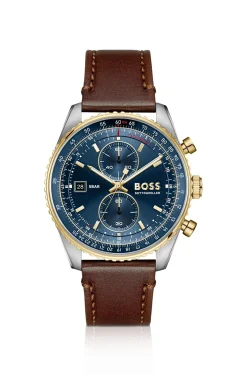 Skytraveller Pro Uhr mit blauem Zifferblatt und Saphirkristall