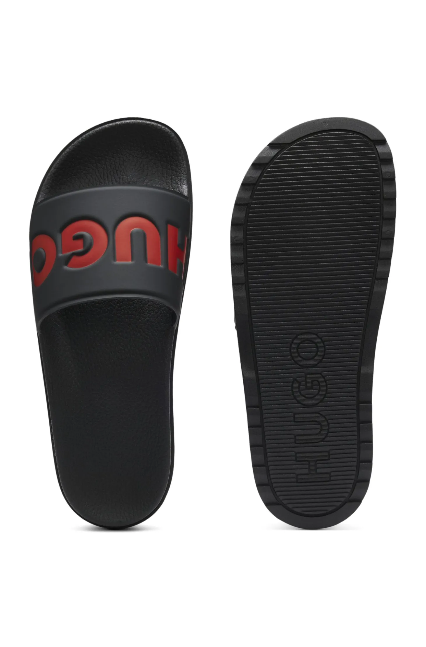 Slides mit Logo-Riemen