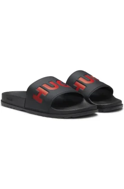 Slides mit Logo-Riemen