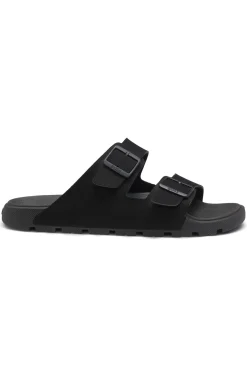 Slides mit zwei Riemen und Logo-Schließe