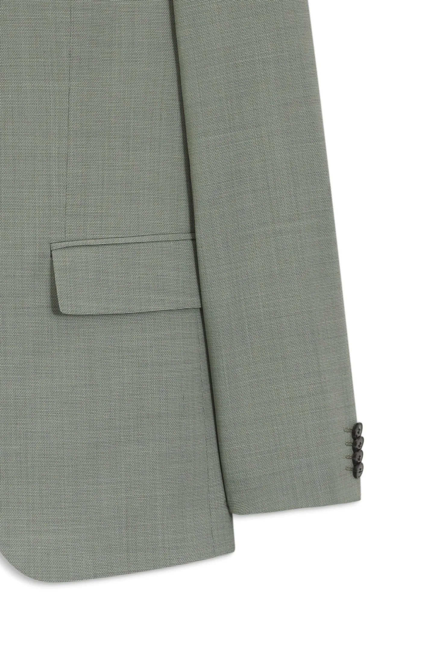 Slim-Fit Anzug aus strukturiertem Stretch-Gewebe