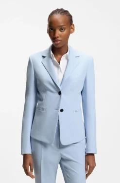 Slim-Fit Blazer aus Stretch-Gewebe