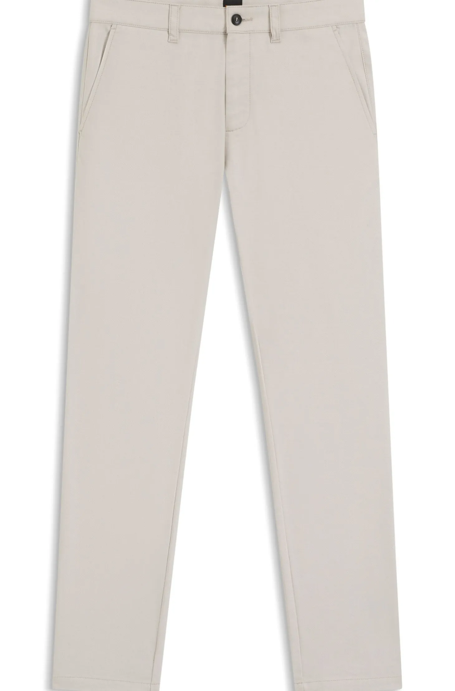 Slim-Fit Chino aus elastischem Twill