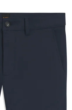 Slim-Fit Chino aus elastischem Twill