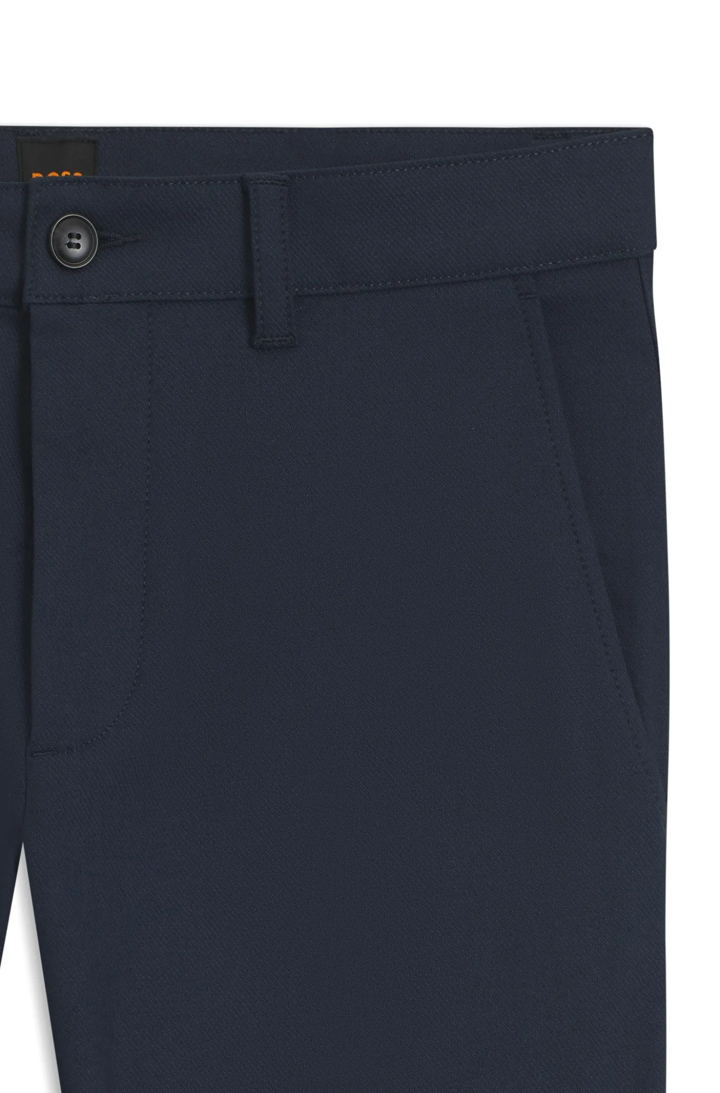 Slim-Fit Chino aus elastischem Twill