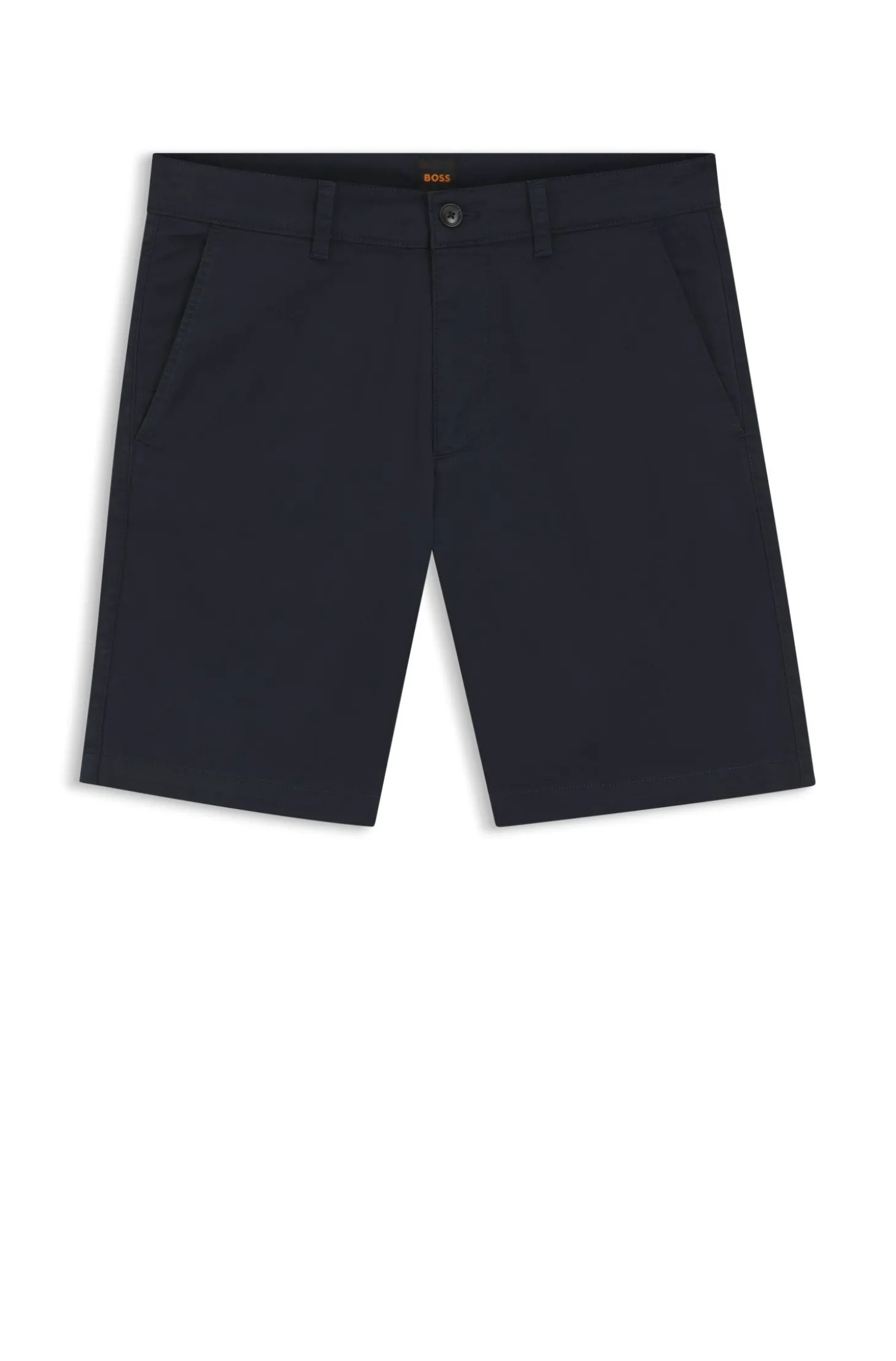 Slim-Fit Chino-Shorts aus bedruckter Stretch-Baumwolle