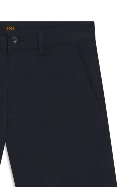 Slim-Fit Chino-Shorts aus bedruckter Stretch-Baumwolle