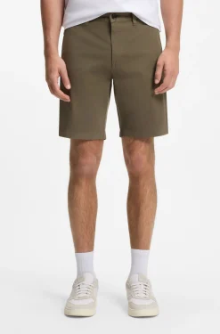 Slim-Fit Chino-Shorts aus Stretch-Baumwolle