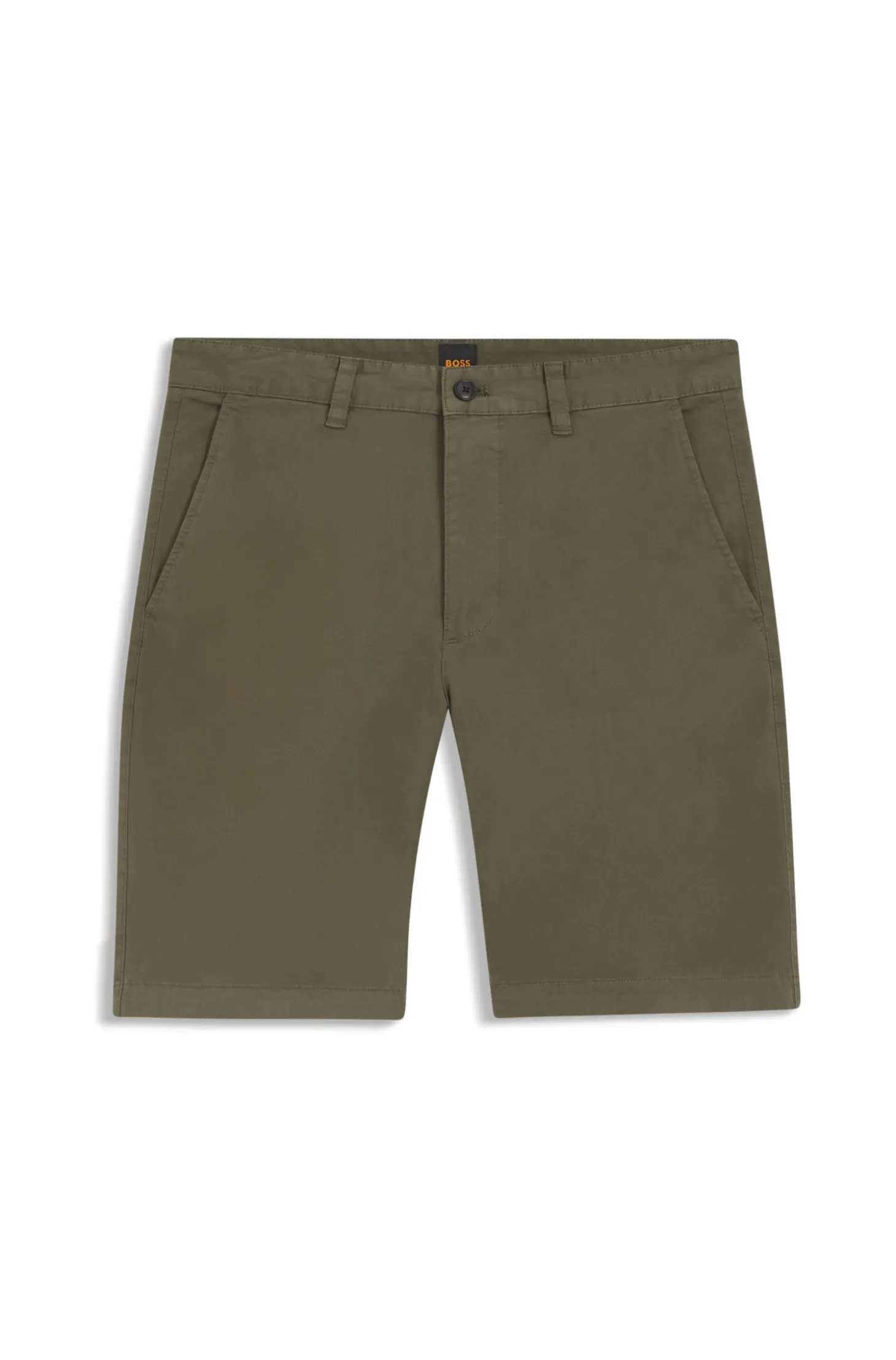 Slim-Fit Chino-Shorts aus Stretch-Baumwolle