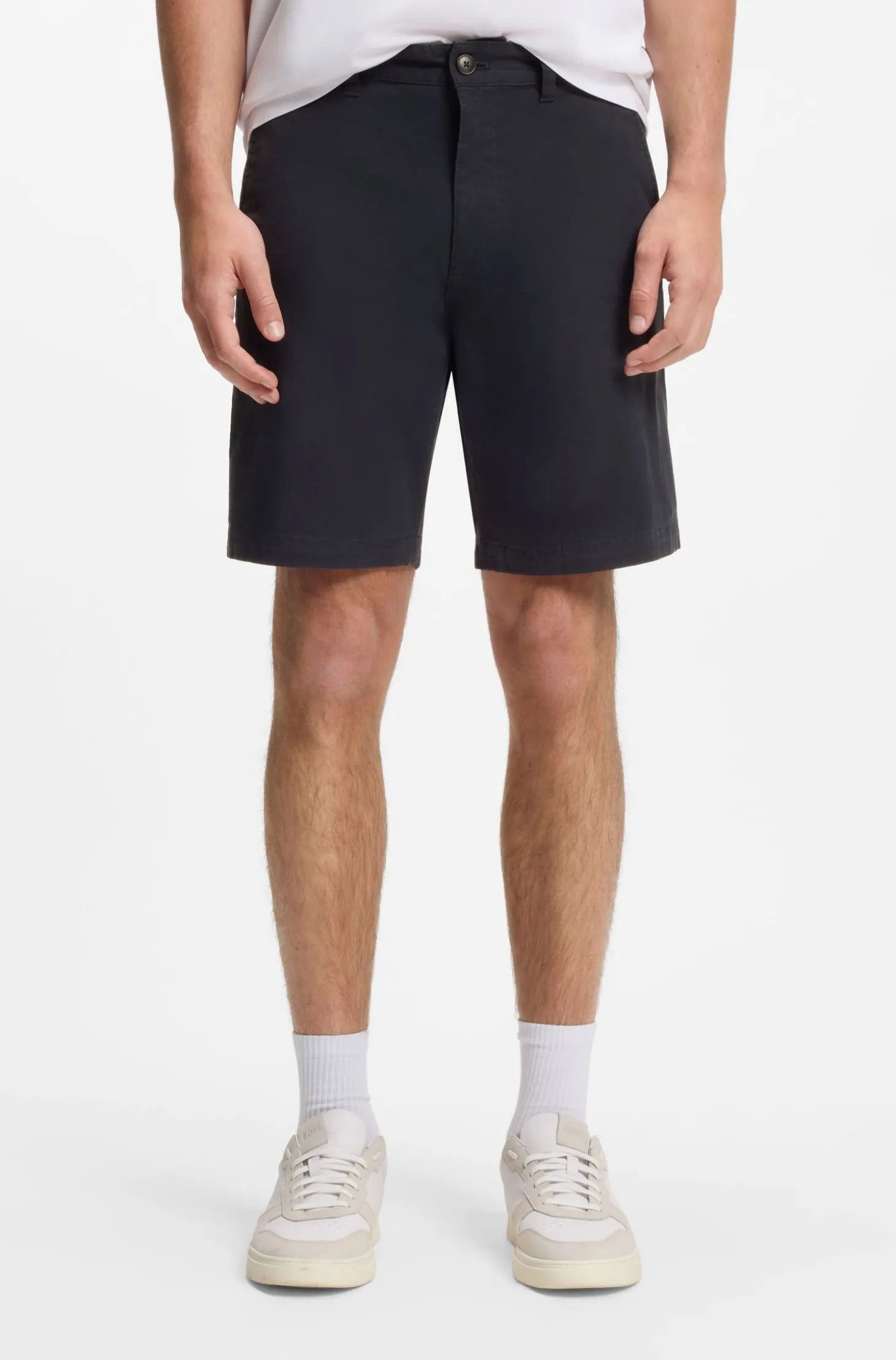 Slim-Fit Chino-Shorts aus Stretch-Baumwolle