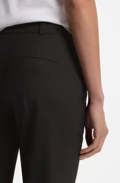Slim-Fit Cropped-Hose aus Stretch-Gewebe