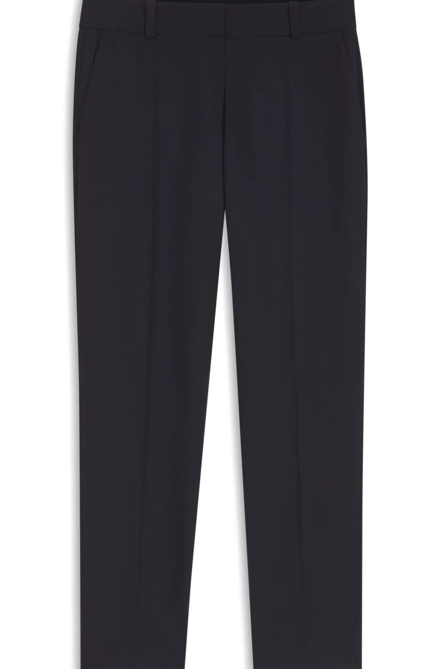Slim-Fit Cropped-Hose aus Stretch-Gewebe
