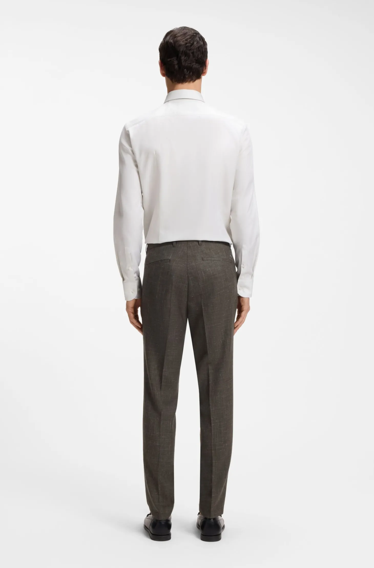 Slim-Fit Hemd aus edler italienischer Baumwolle