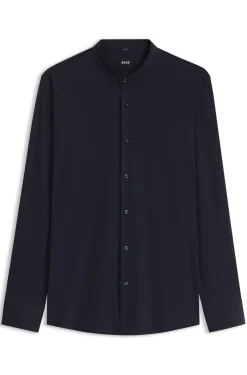 Slim-Fit Hemd aus funktionalem Stretch-Jersey
