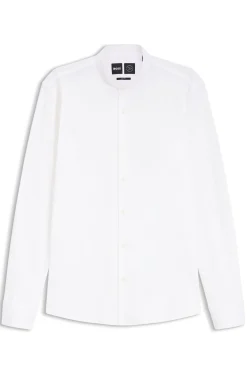 Slim-Fit Hemd aus funktionalem Stretch-Jersey