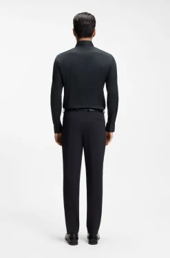 Slim-Fit Hemd aus funktionalem Stretch-Twill