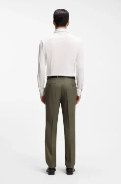 Slim-Fit Hemd aus in Italien gefertigtem Baumwoll-Mix