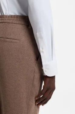 Slim-Fit Hemd aus Performance-Stretch-Jersey