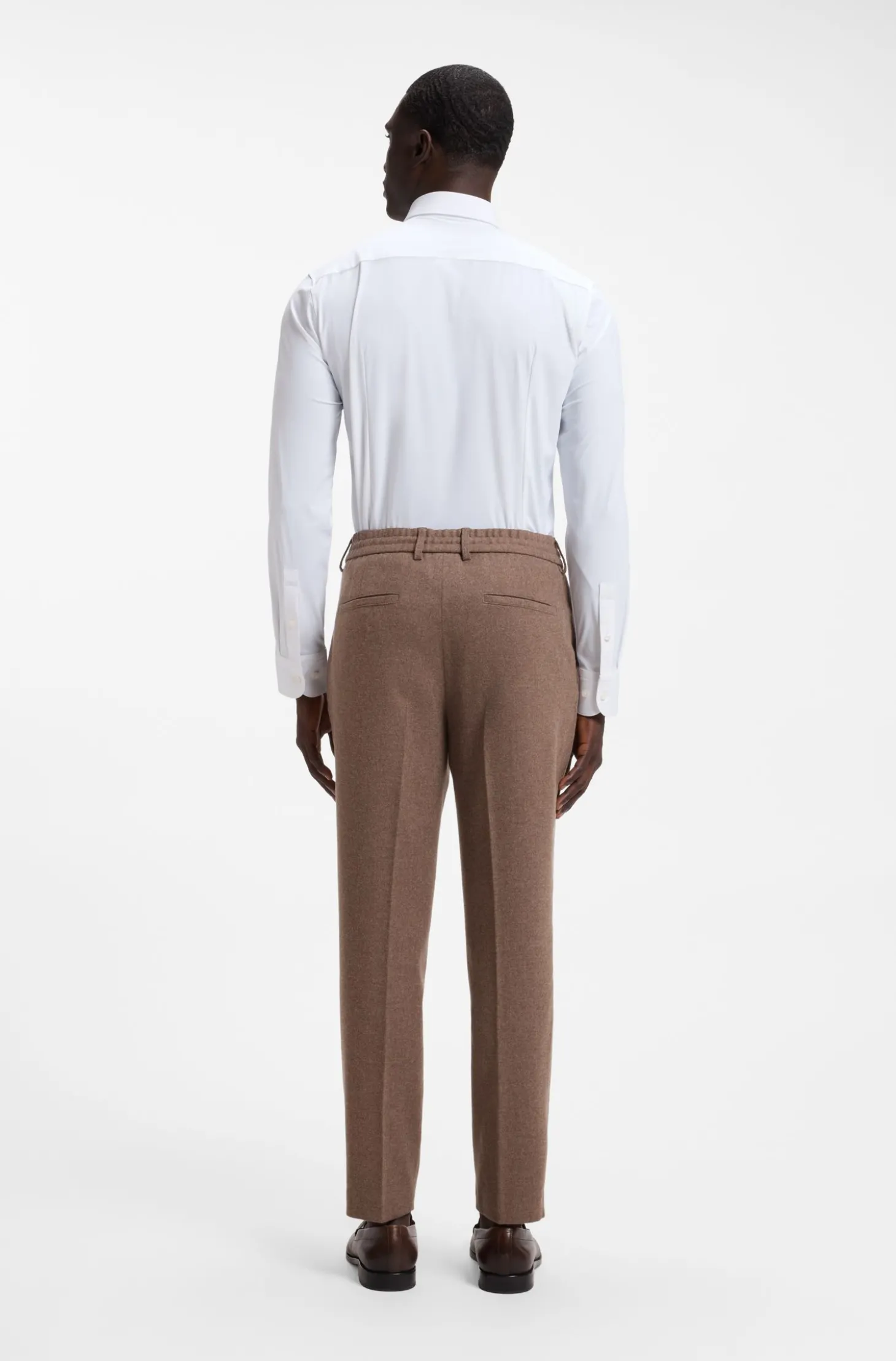 Slim-Fit Hemd aus Performance-Stretch-Jersey