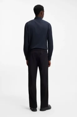 Slim-Fit Hemd aus Stretch-Twill