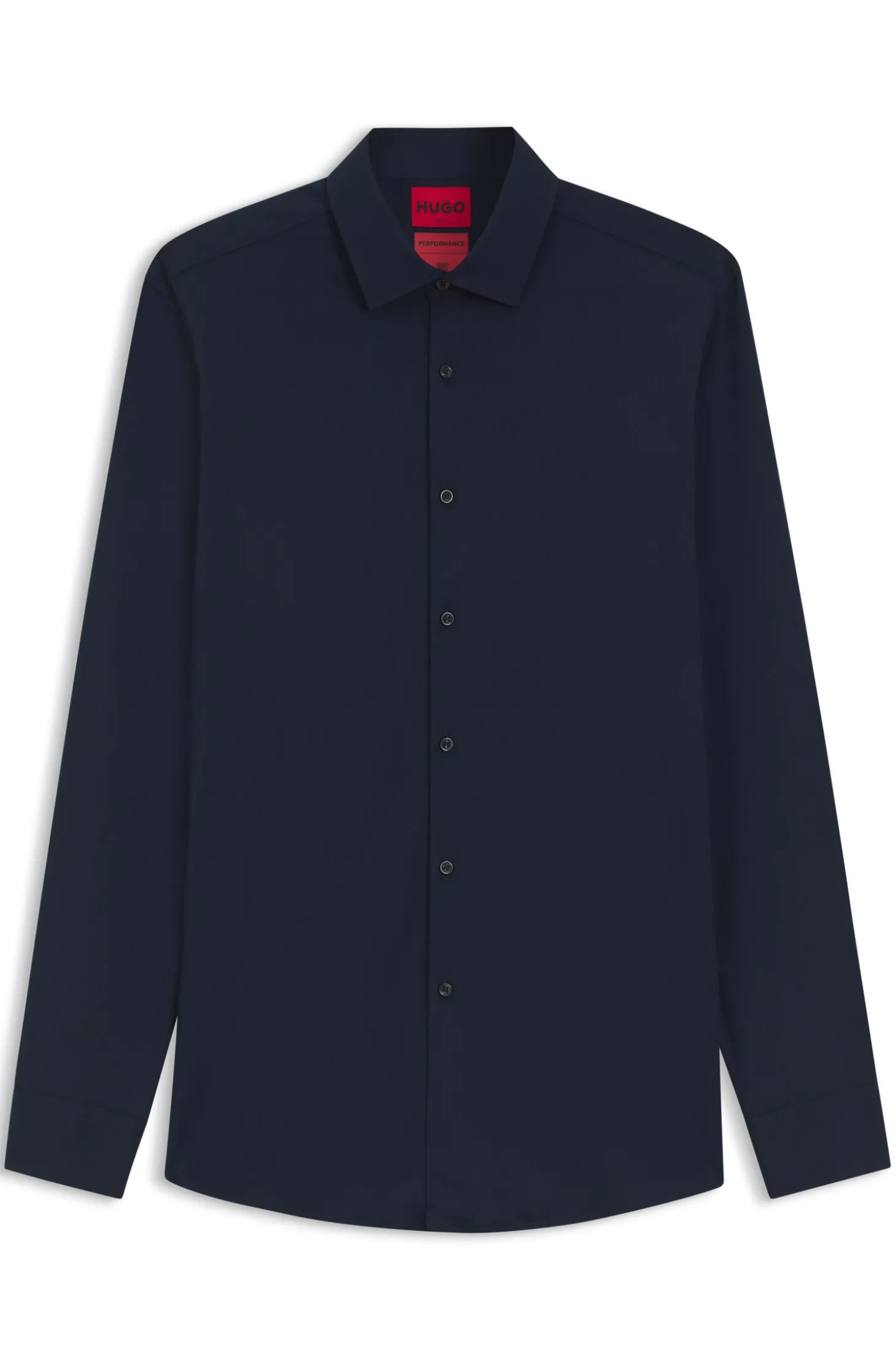 Slim-Fit Hemd aus Stretch-Twill