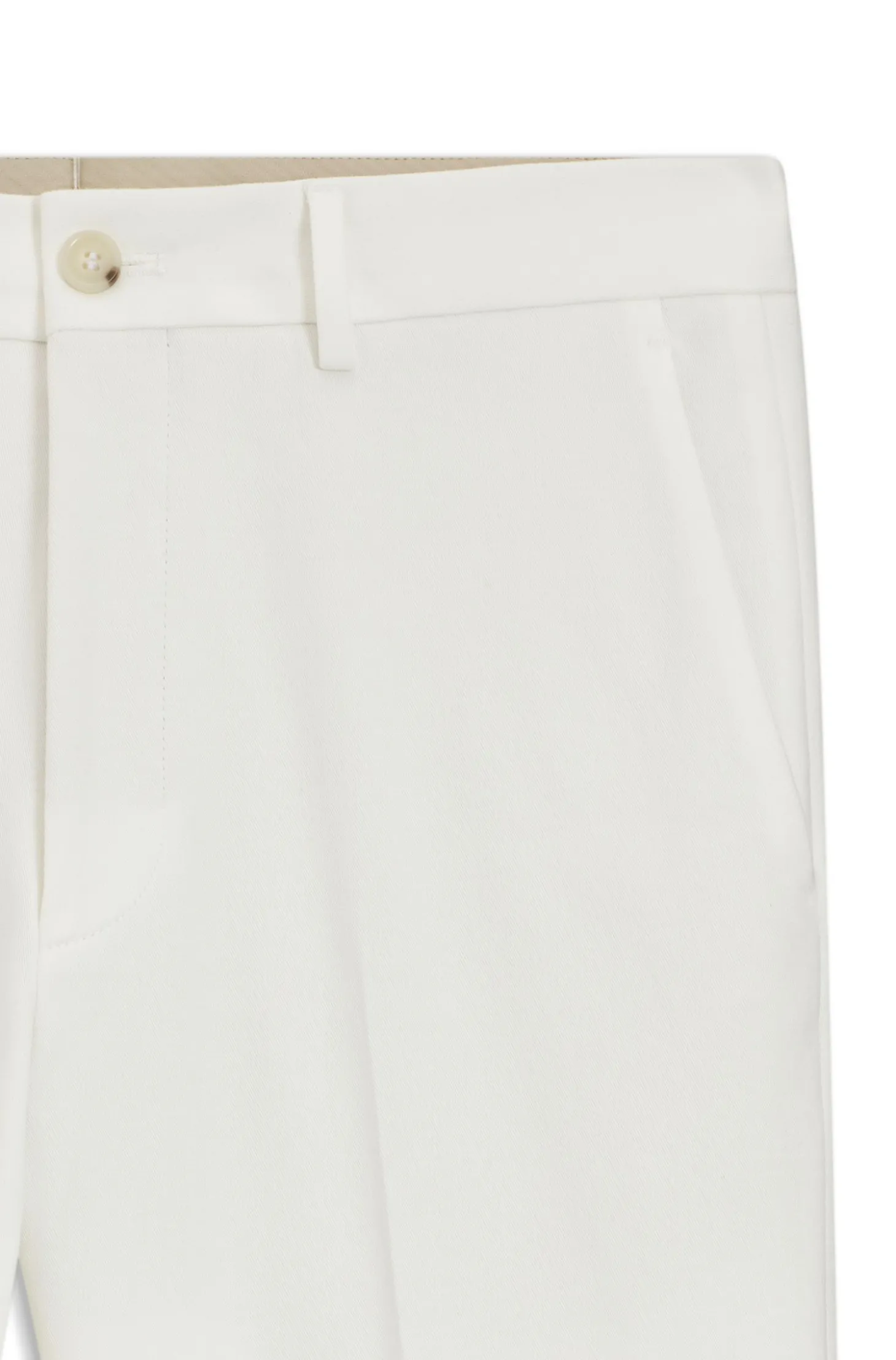 Slim-Fit Hose aus Baumwoll-Mix mit Kaschmir- und Elasthan-Anteil
