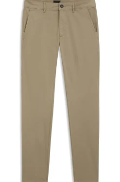 Slim-Fit Hose aus überfärbtem elastischem Satin