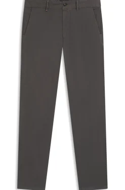 Slim-Fit Hose aus überfärbtem elastischem Satin