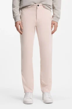 Slim-Fit Hose aus überfärbtem elastischem Satin