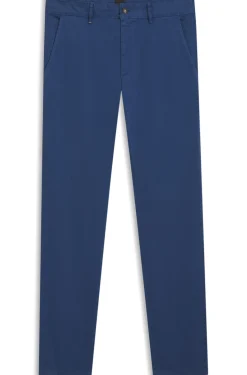 Slim-Fit Hose aus überfärbtem elastischem Satin