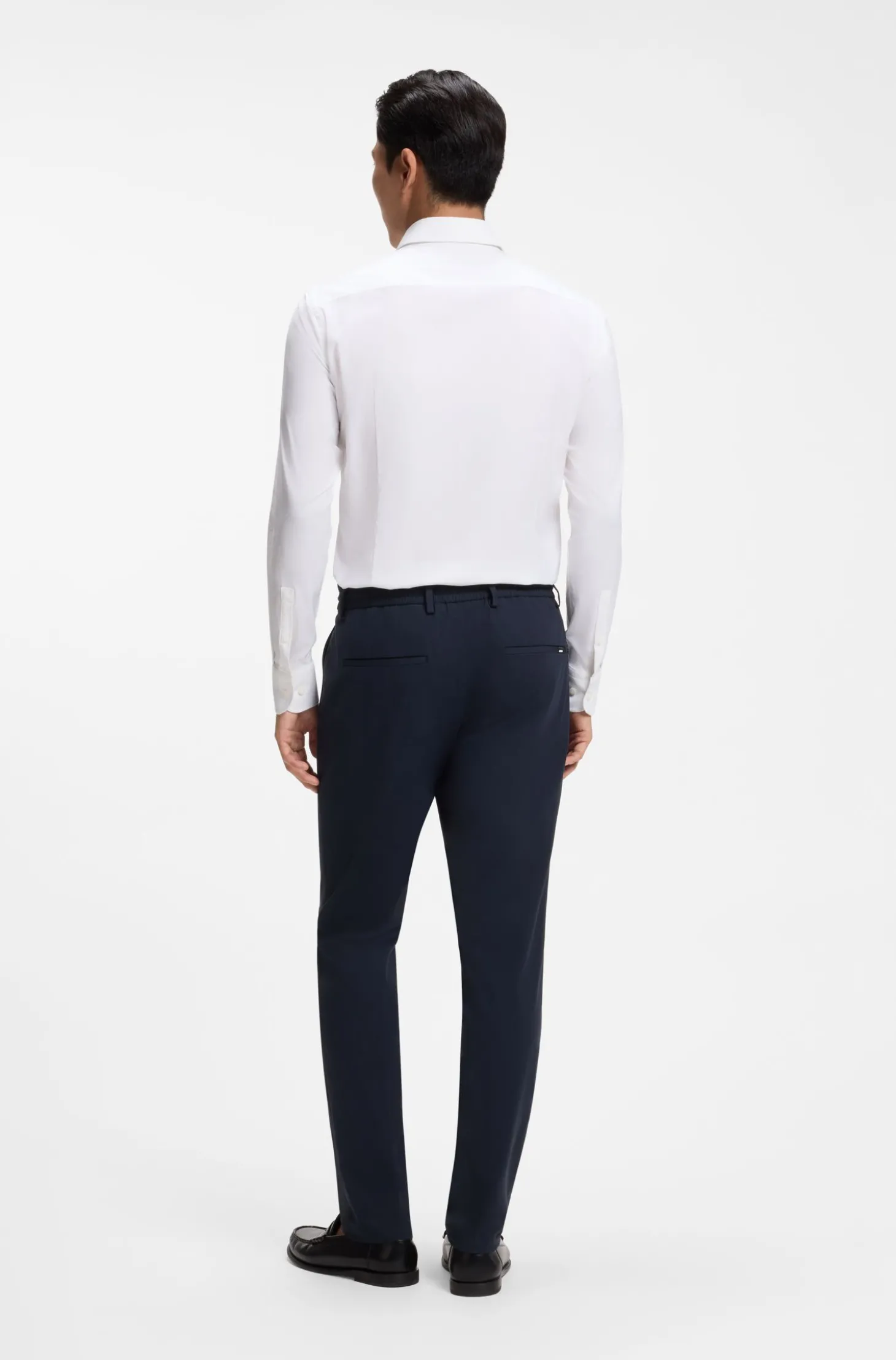Slim-Fit Hose aus Performance-Stretch-Jersey