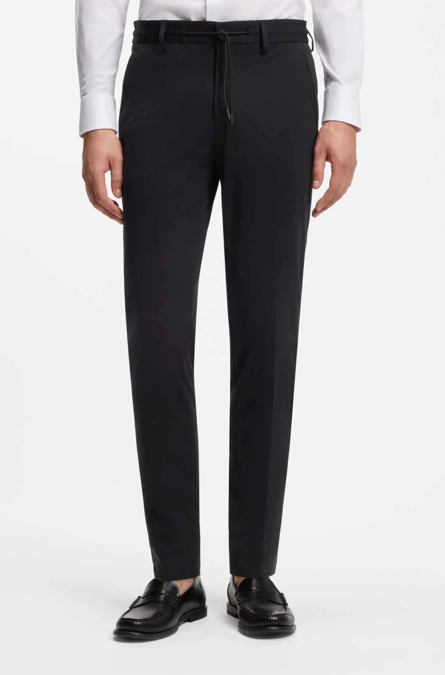 Slim-Fit Hose aus Performance-Stretch-Jersey