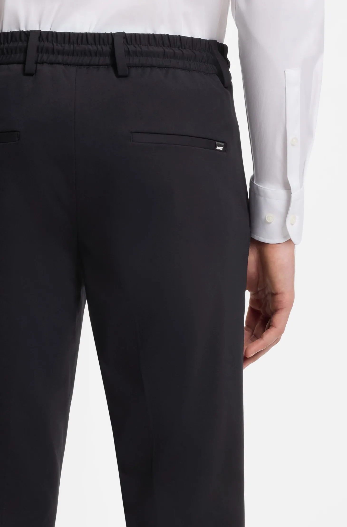 Slim-Fit Hose aus Performance-Stretch-Jersey