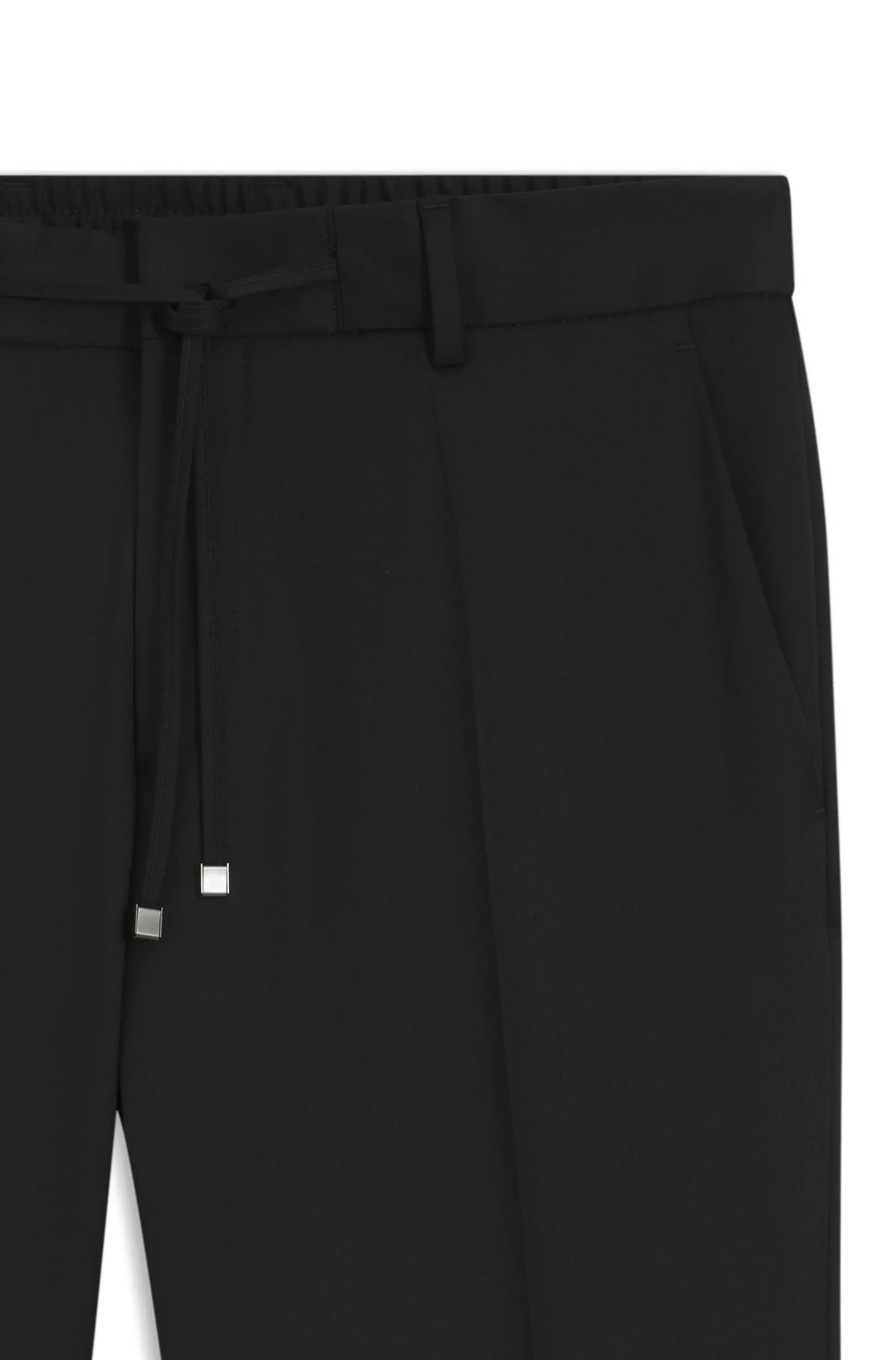 Slim-Fit Hose aus Schurwoll-Serge