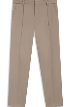 Slim-Fit Hose aus Stretch-Baumwolle mit Paper-Touch