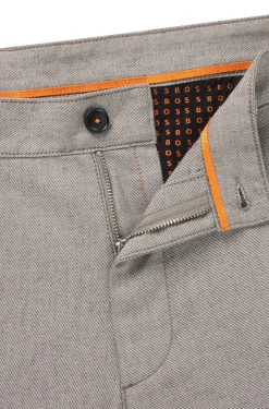 Slim-Fit Hose aus Stretch-Twill