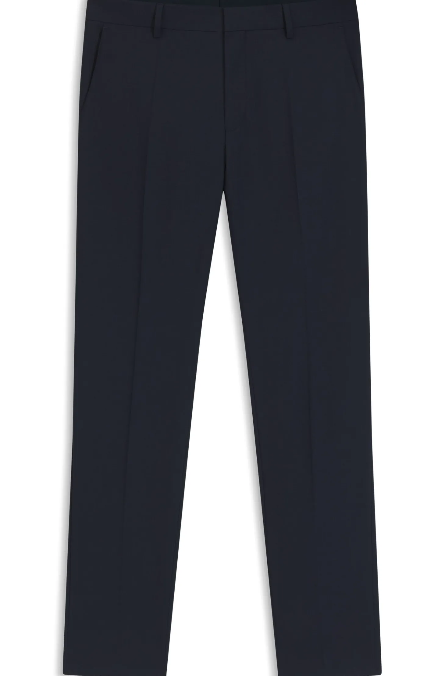 Slim-Fit Hose aus Stretch-Wolle