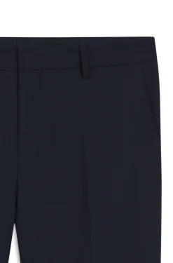 Slim-Fit Hose aus Stretch-Wolle