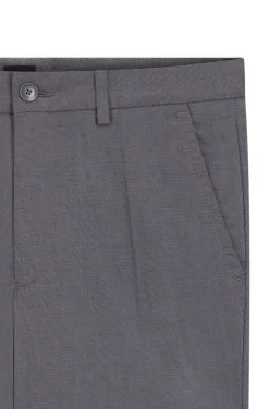 Slim-Fit Hose aus strukturierter Stretch-Baumwolle