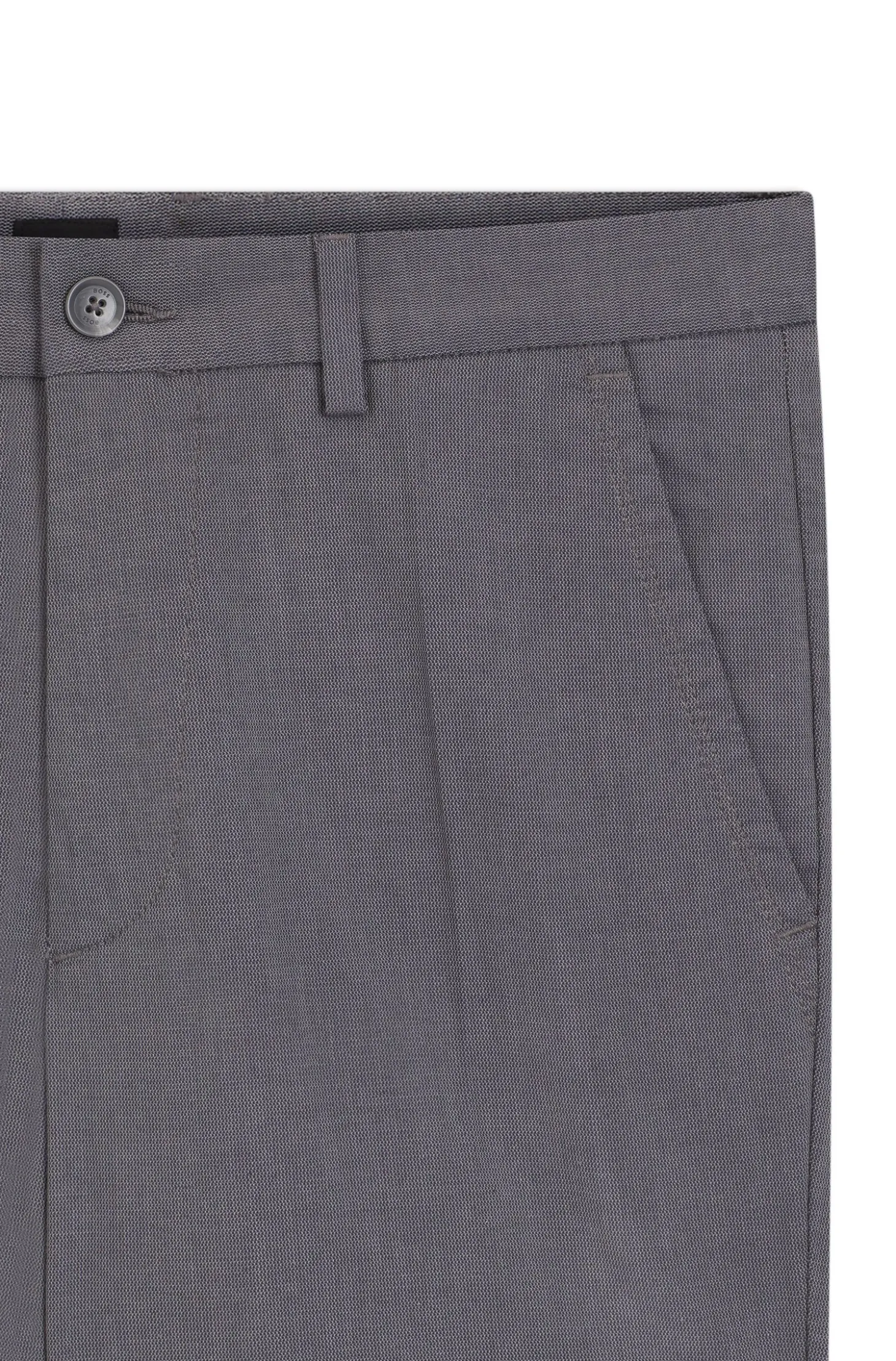 Slim-Fit Hose aus strukturierter Stretch-Baumwolle