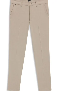Slim-Fit Hose aus strukturierter Stretch-Baumwolle
