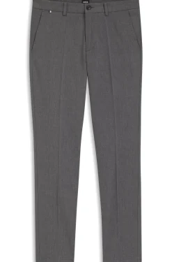 Slim-Fit Hose aus strukturierter Stretch-Baumwolle