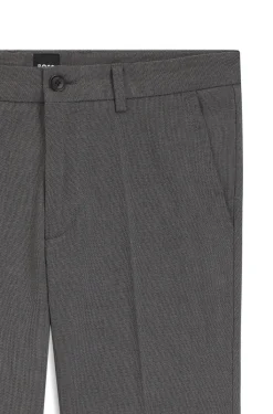Slim-Fit Hose aus strukturierter Stretch-Baumwolle