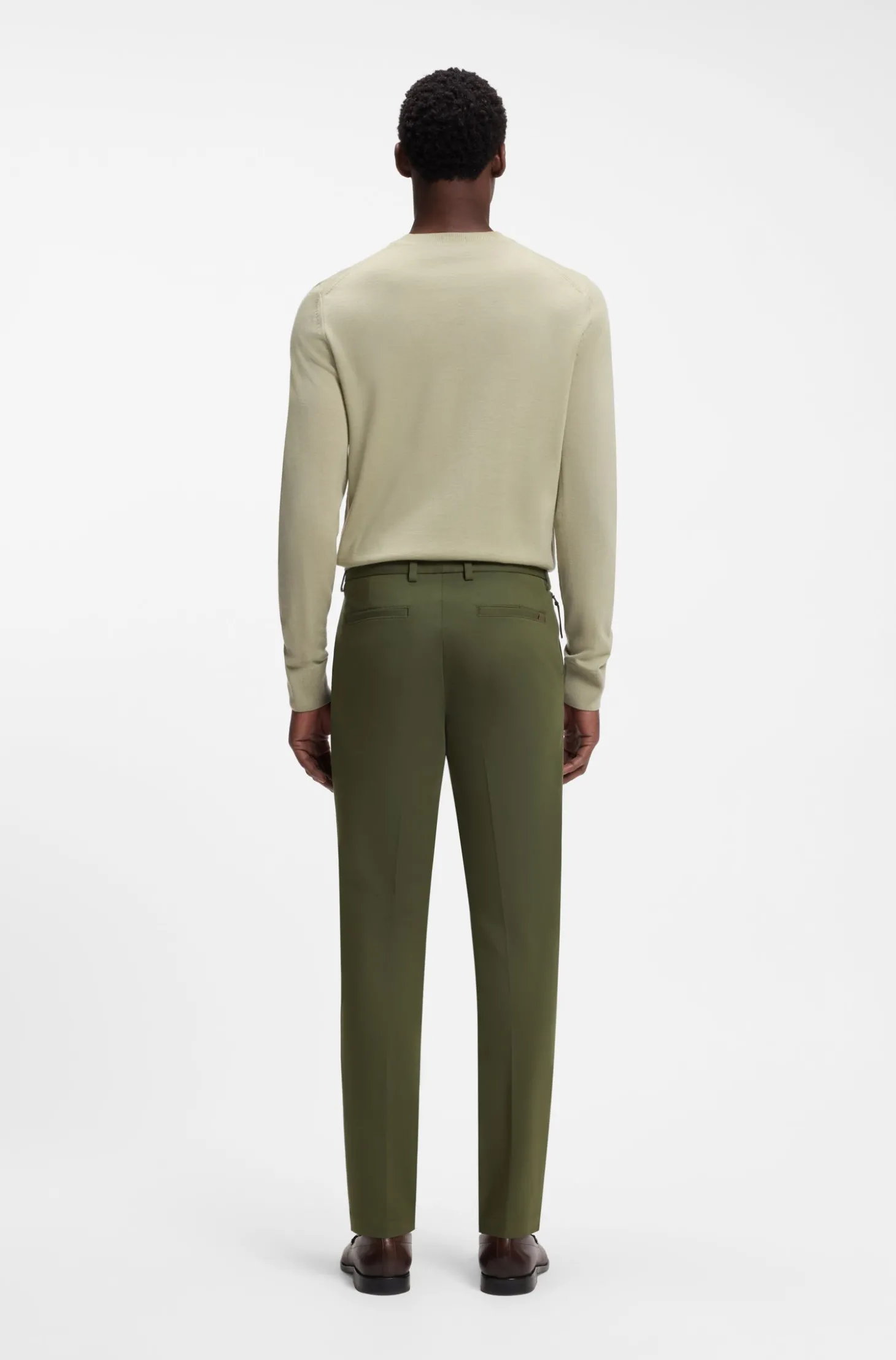Slim-Fit Hose aus Vier-Wege-Stretch-Gewebe