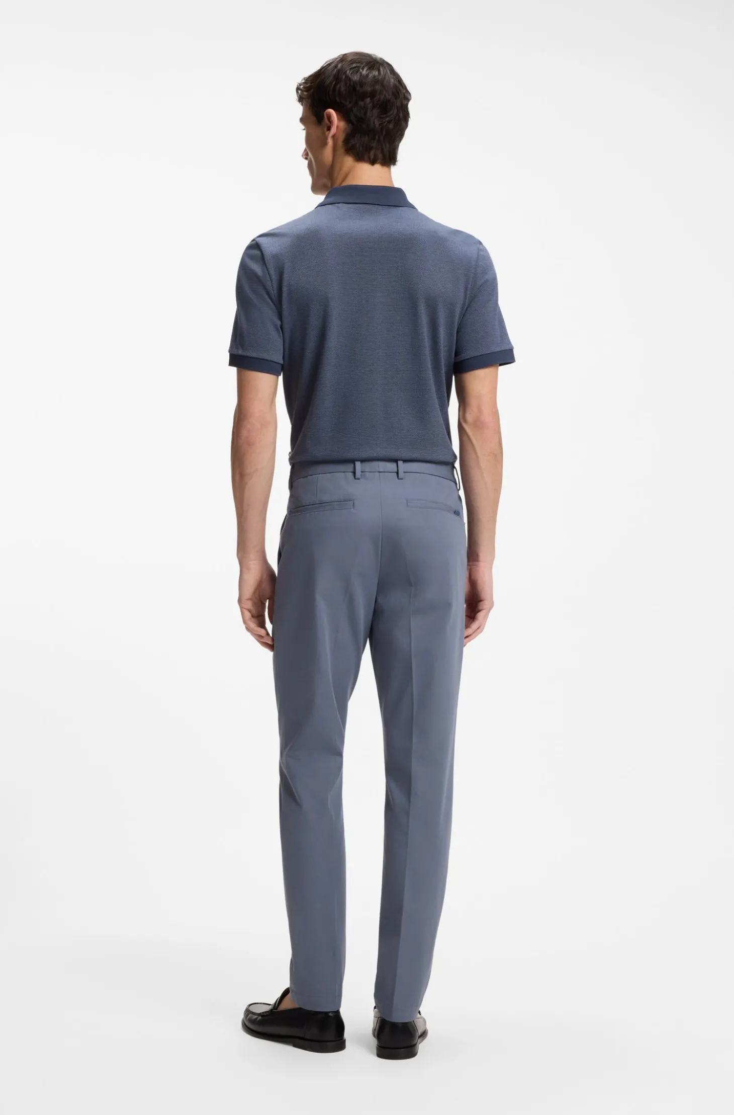 Slim-Fit Hose aus Vier-Wege-Stretch-Gewebe