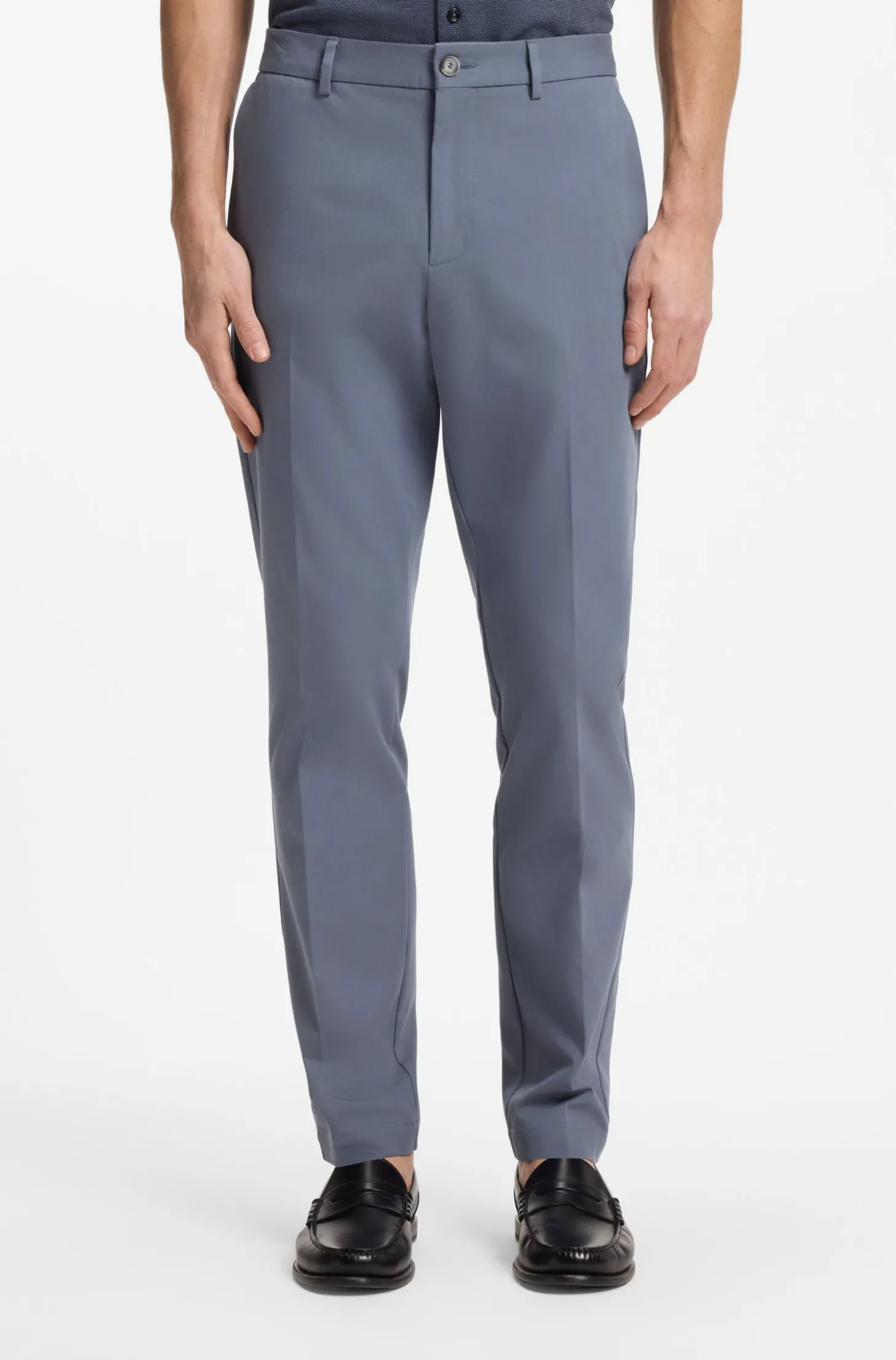 Slim-Fit Hose aus Vier-Wege-Stretch-Gewebe
