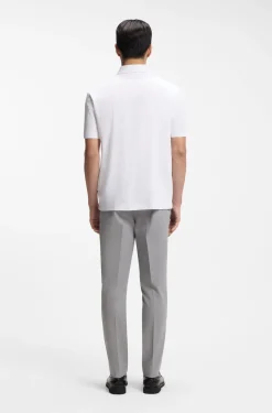 Slim-Fit Hose aus Vier-Wege-Stretch-Gewebe