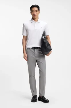 Slim-Fit Hose aus Vier-Wege-Stretch-Gewebe